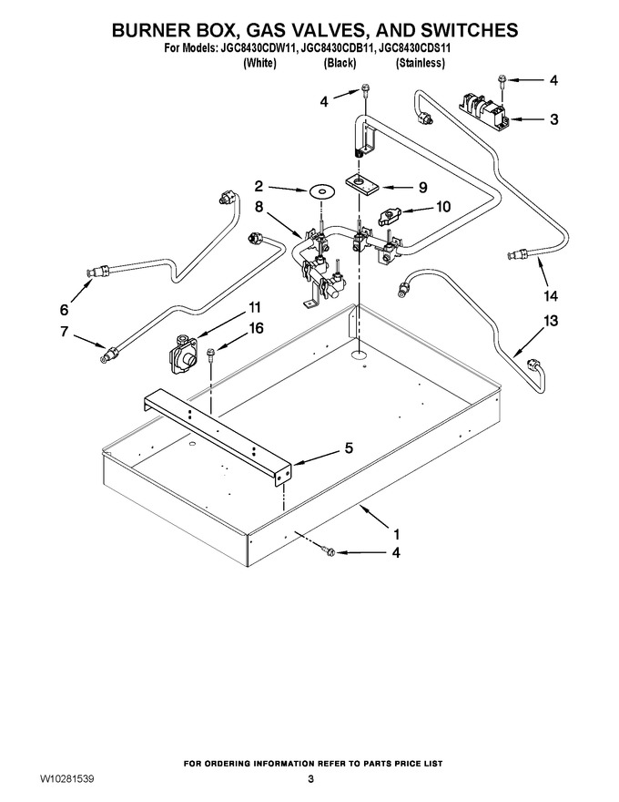 Diagram for JGC8430CDB11