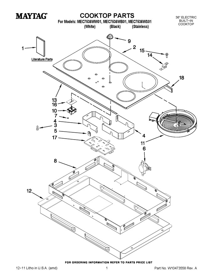 Diagram for MEC7536WW01