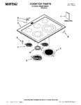 Diagram for 01 - Cooktop Parts