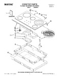 Diagram for 01 - Cooktop Parts