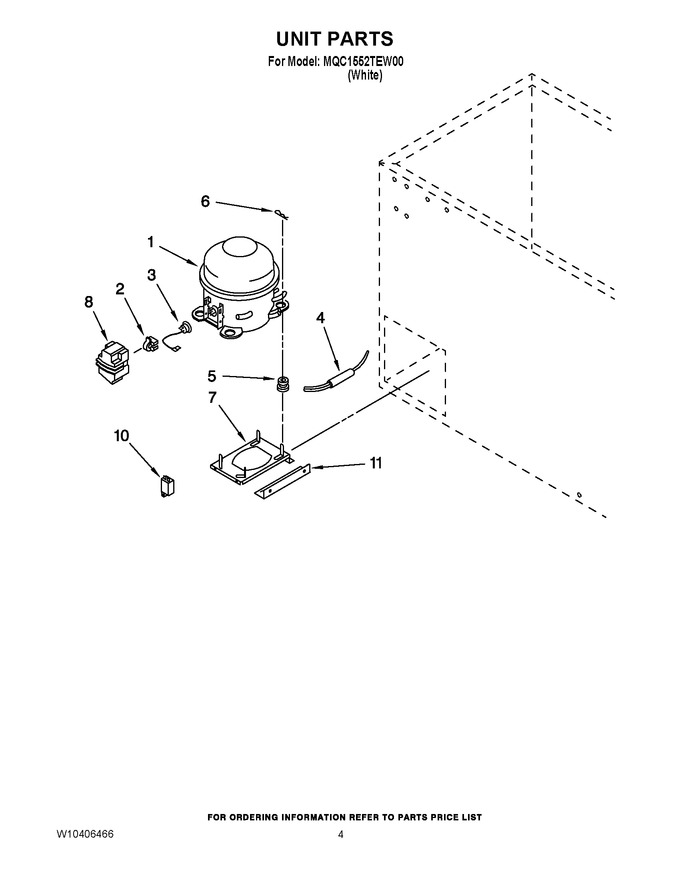 Diagram for MQC1552TEW00