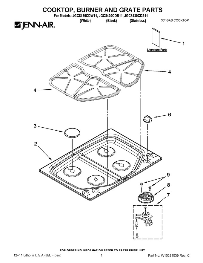 Diagram for JGC8430CDB11