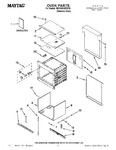 Diagram for 01 - Oven Parts