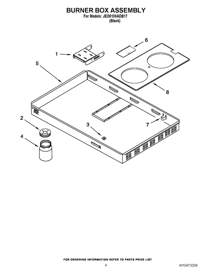 Diagram for JED8130ADB17
