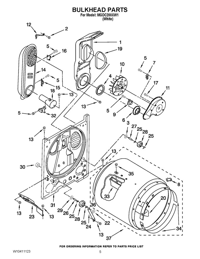 Diagram for MGDC200XW1
