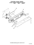 Diagram for 02 - Control Panel Parts