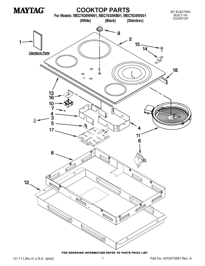 Diagram for MEC7630WW01