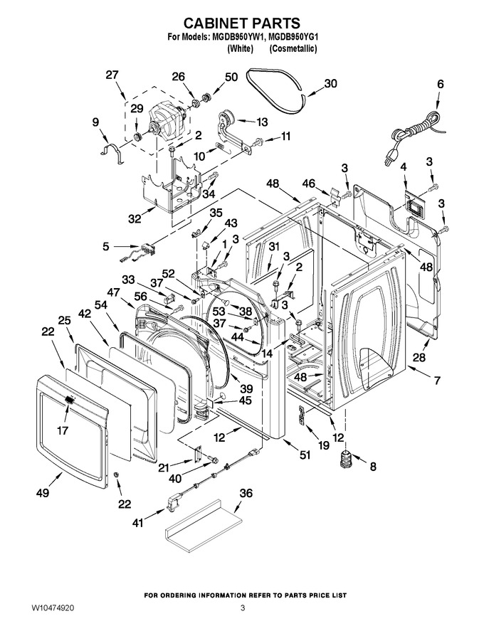 Diagram for MGDB950YG1