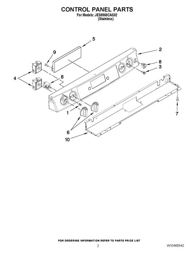 Diagram for JES9860CAS02