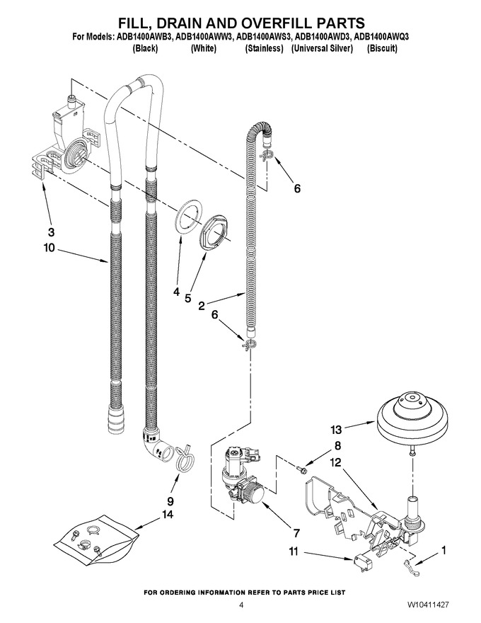 Diagram for ADB1400AWD3