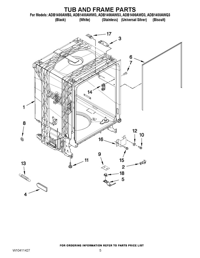 Diagram for ADB1400AWD3