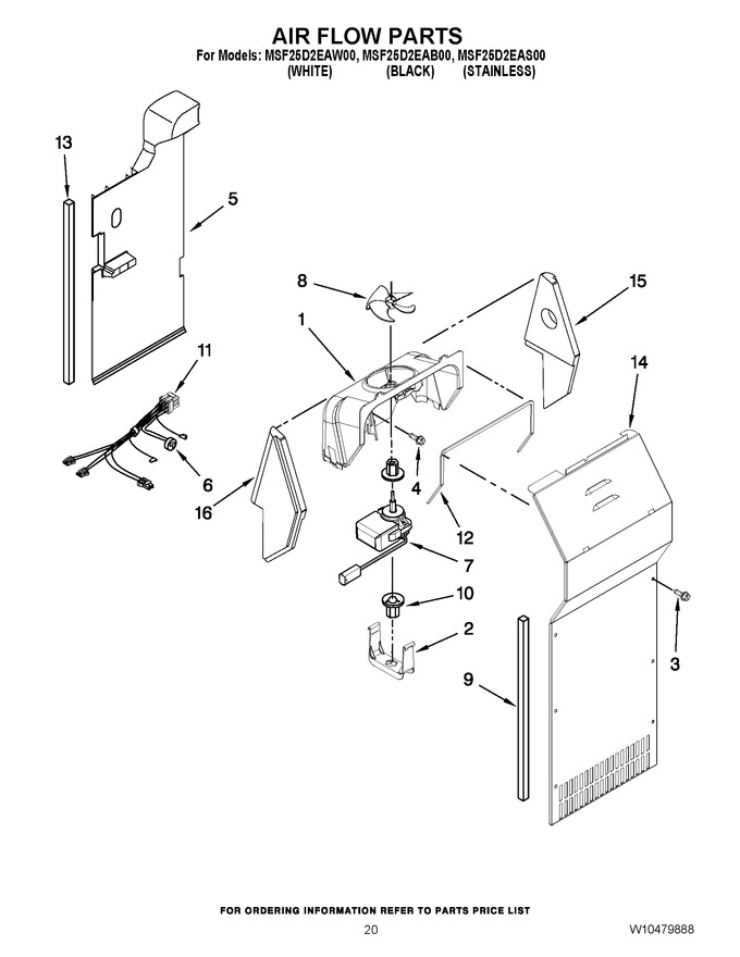 Diagram for MSF25D2EAB00