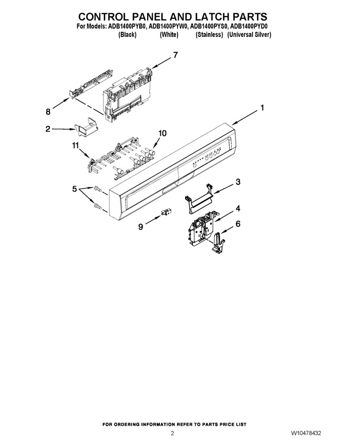Diagram for ADB1400PYB0