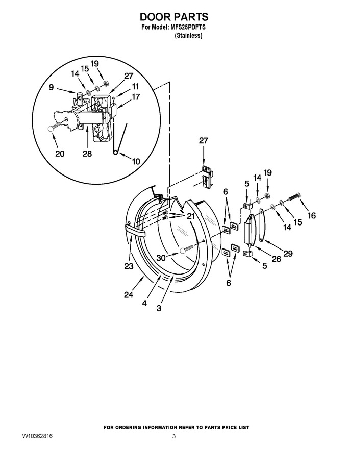 Diagram for MFS25PDFTS