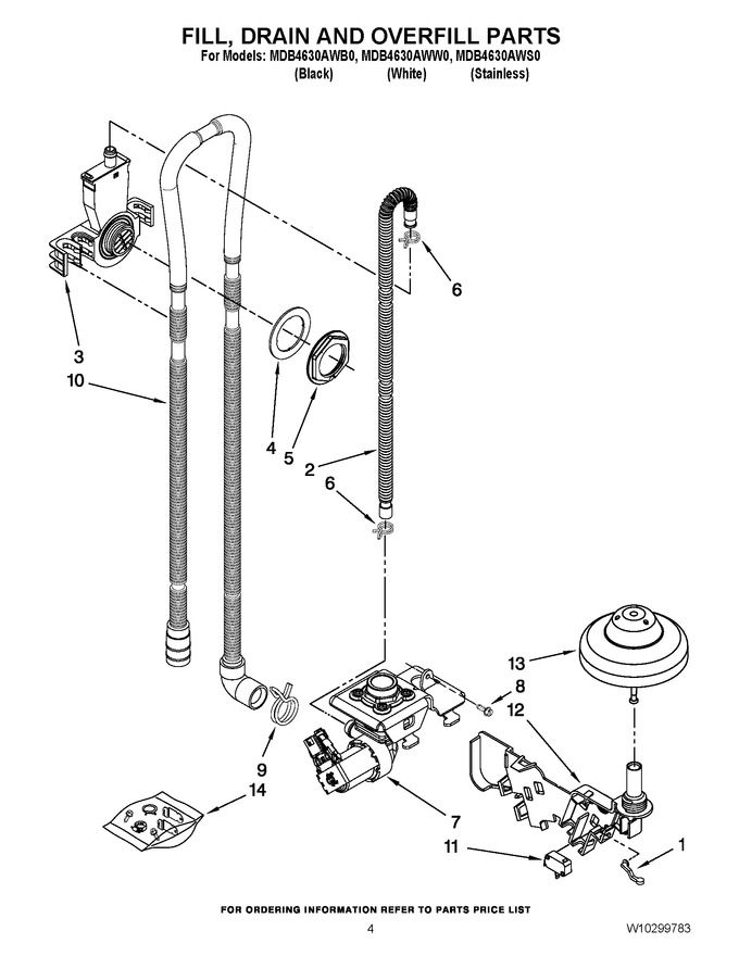 Diagram for MDB4630AWB0