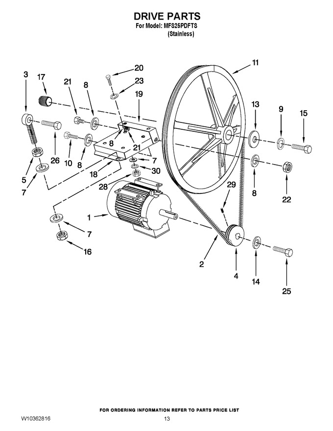 Diagram for MFS25PDFTS