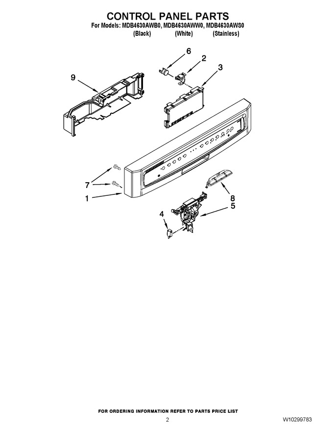Diagram for MDB4630AWB0