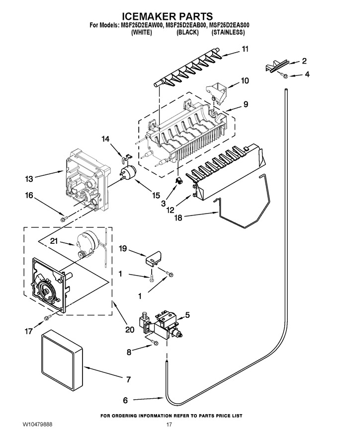 Diagram for MSF25D2EAB00