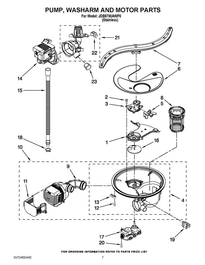 Diagram for JDB8700AWP0