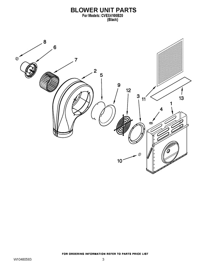 Diagram for CVEX4100B20