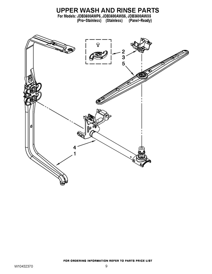 Diagram for JDB3600AWS5