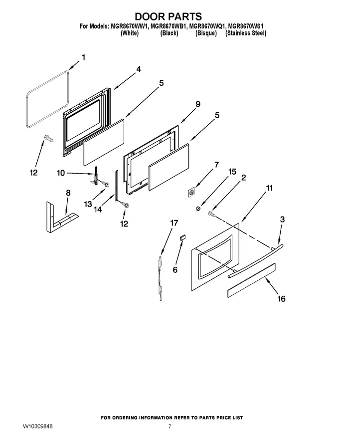Diagram for MGR8670WS1