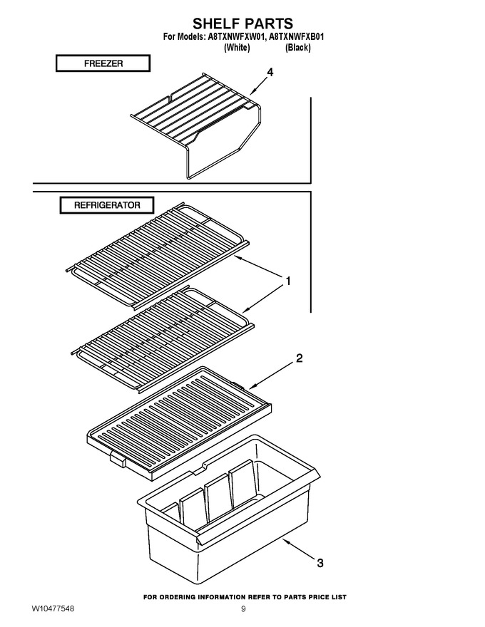 Diagram for A8TXNWFXW01