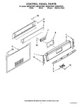 Diagram for 02 - Control Panel Parts