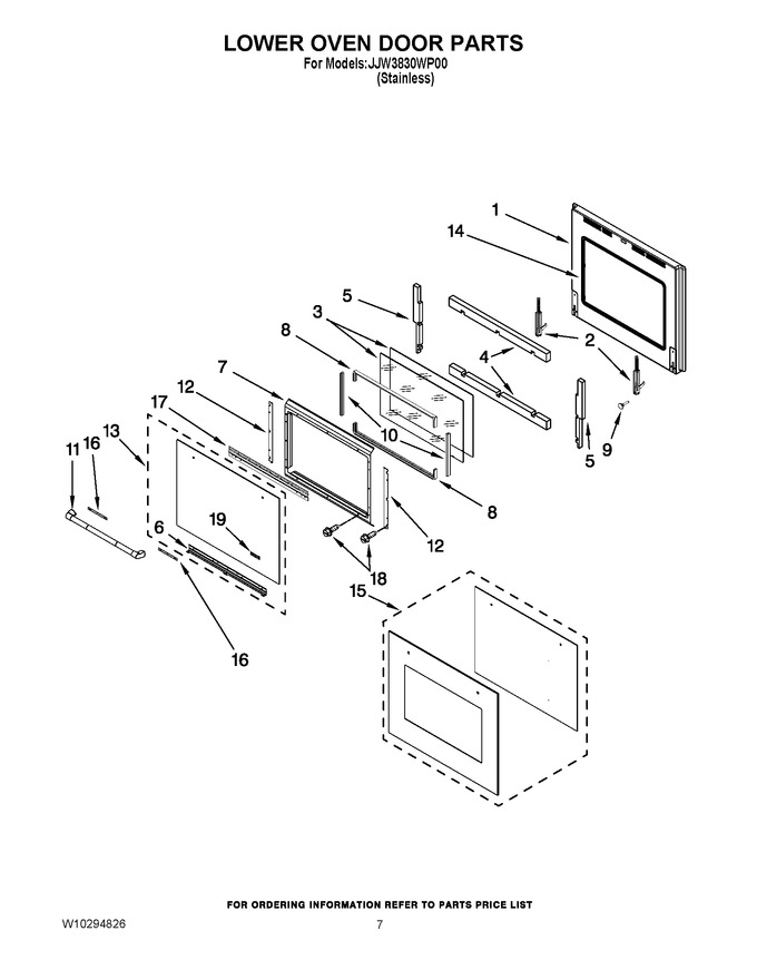 Diagram for JJW3830WP00