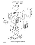 Diagram for 02 - Lower Oven Parts