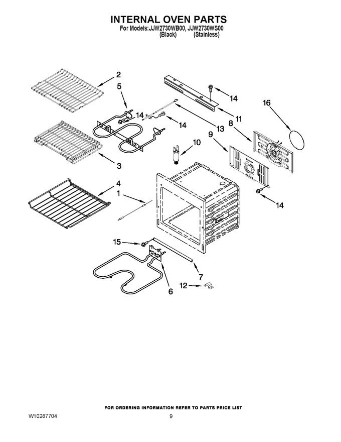 Diagram for JJW2730WS00