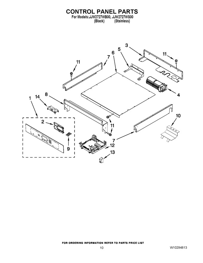 Diagram for JJW2727WS00