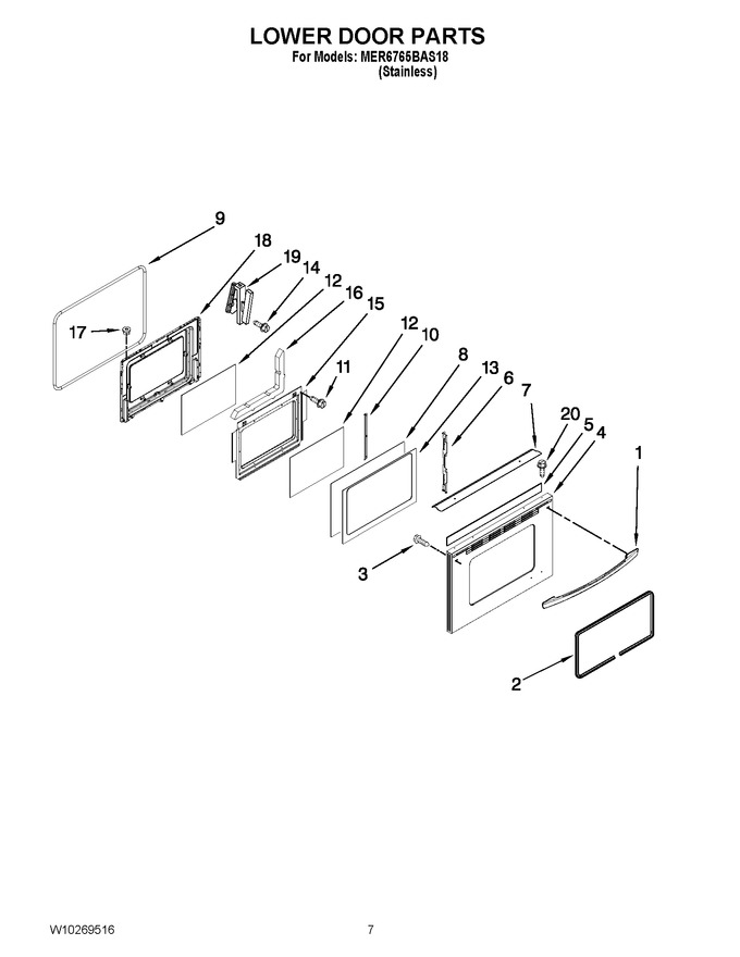 Diagram for MER6765BAS18