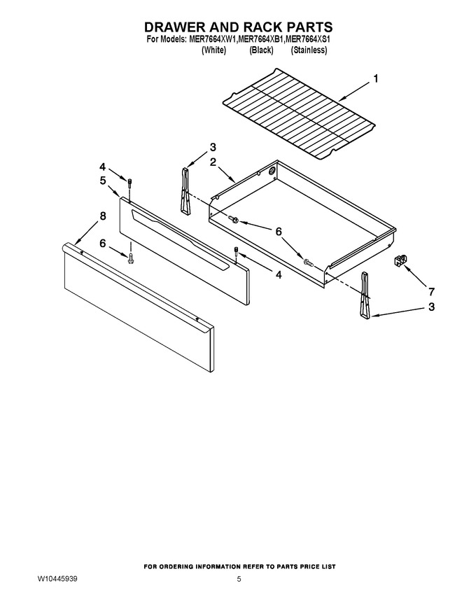 Diagram for MER7664XB1