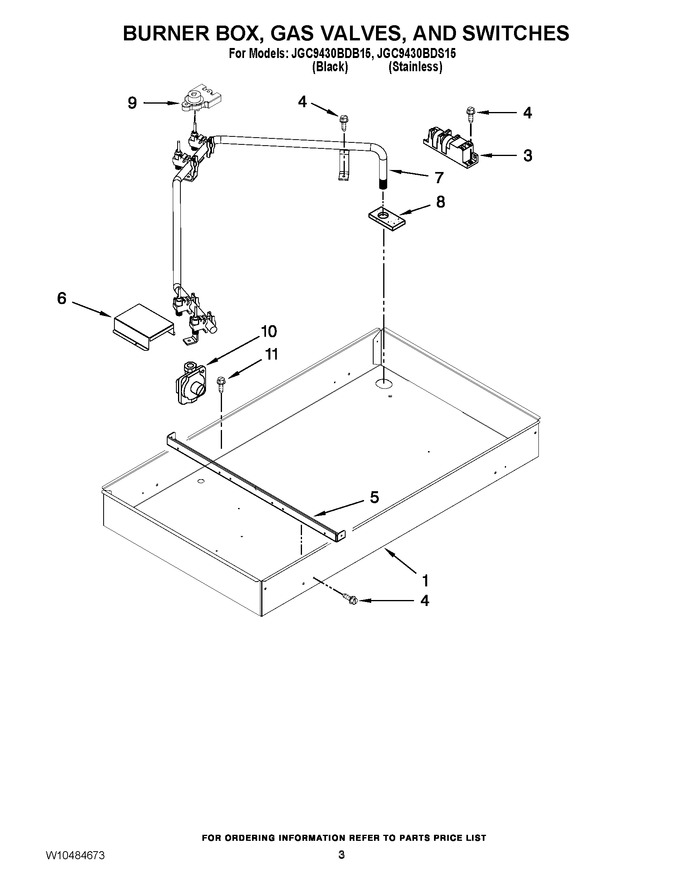 Diagram for JGC9430BDS15