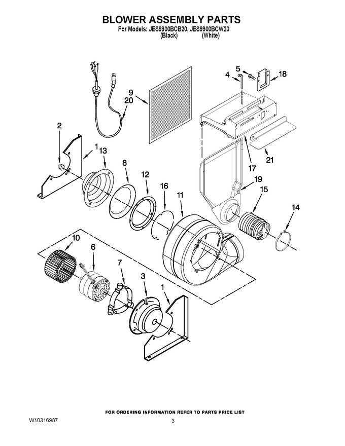 Diagram for JES9900BCB20