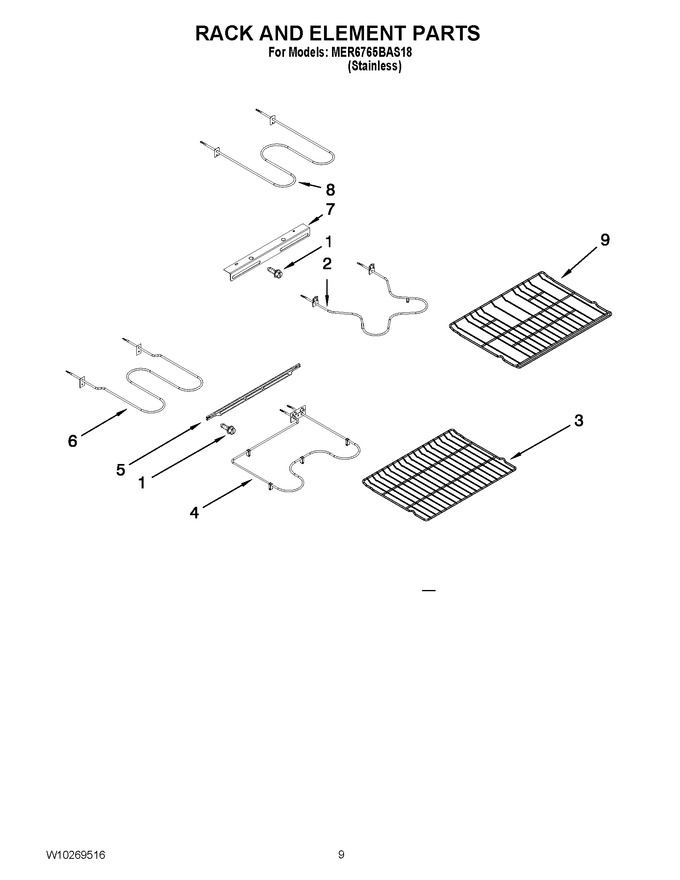 Diagram for MER6765BAS18