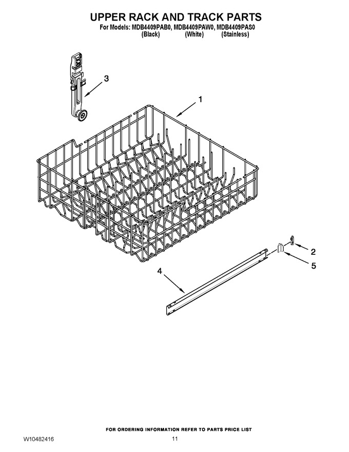 Diagram for MDB4409PAW0