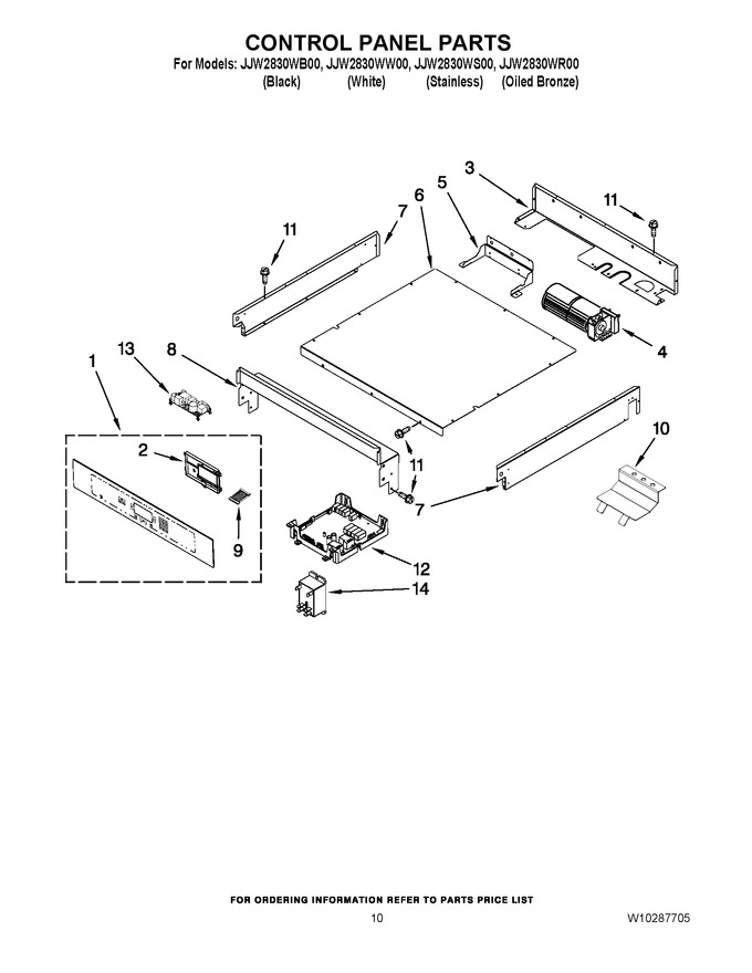 Diagram for JJW2830WR00