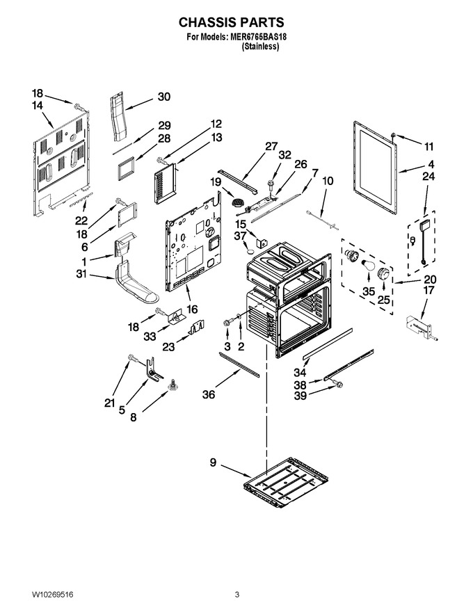Diagram for MER6765BAS18