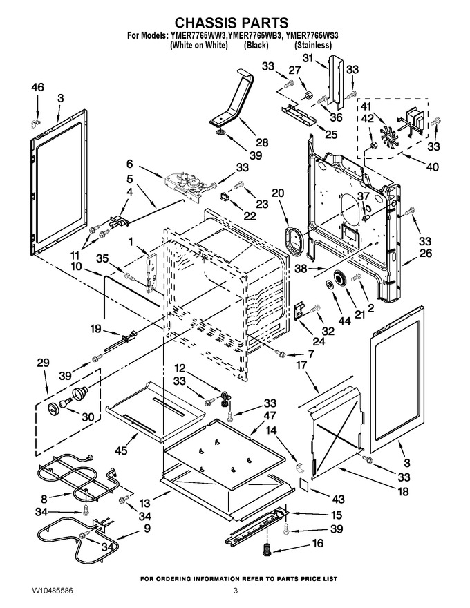 Diagram for YMER7765WW3