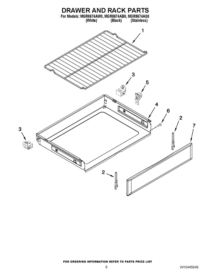 Diagram for MGR8674AW0