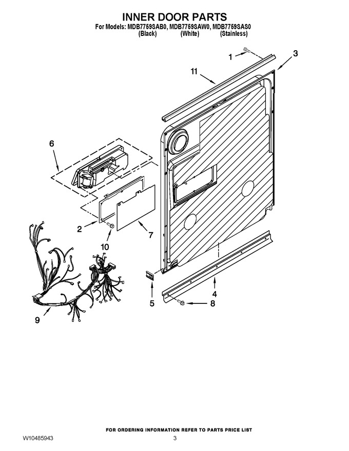 Diagram for MDB7759SAW0