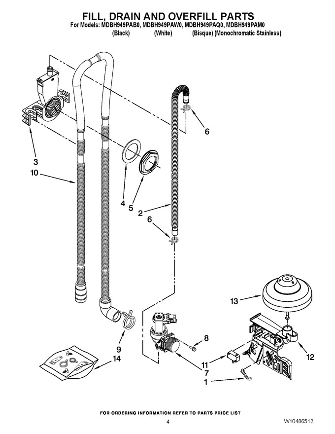 Diagram for MDBH949PAB0