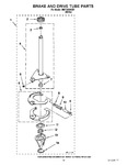 Diagram for 12 - Brake And Drive Tube Parts
