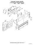 Diagram for 02 - Control Panel Parts
