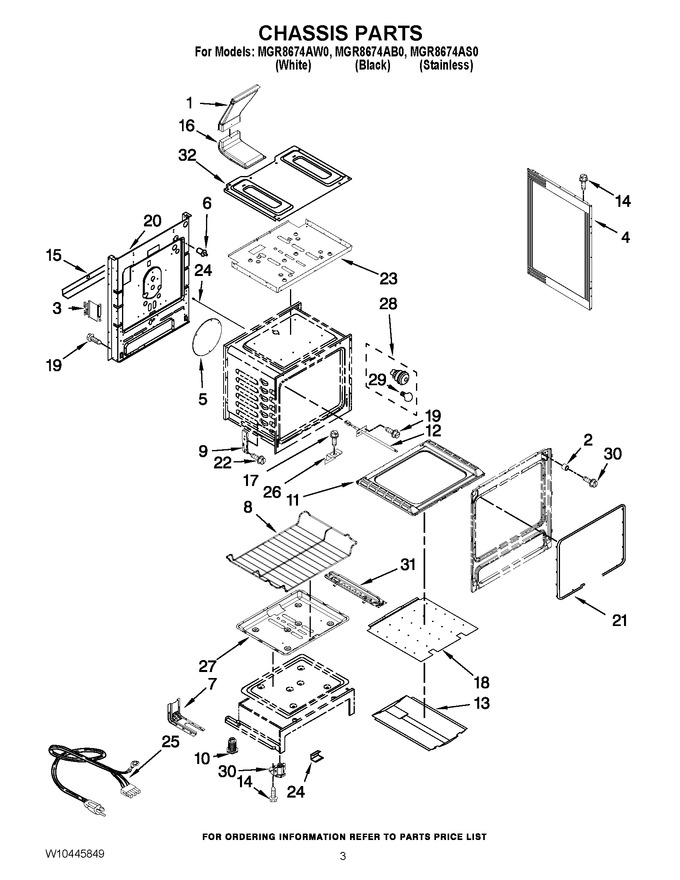 Diagram for MGR8674AB0
