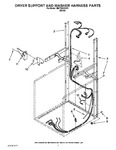 Diagram for 05 - Dryer Support And Washer Harness Parts