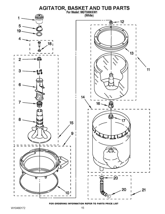 Diagram for MGT3800XW1