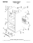 Diagram for 01 - Cabinet Parts